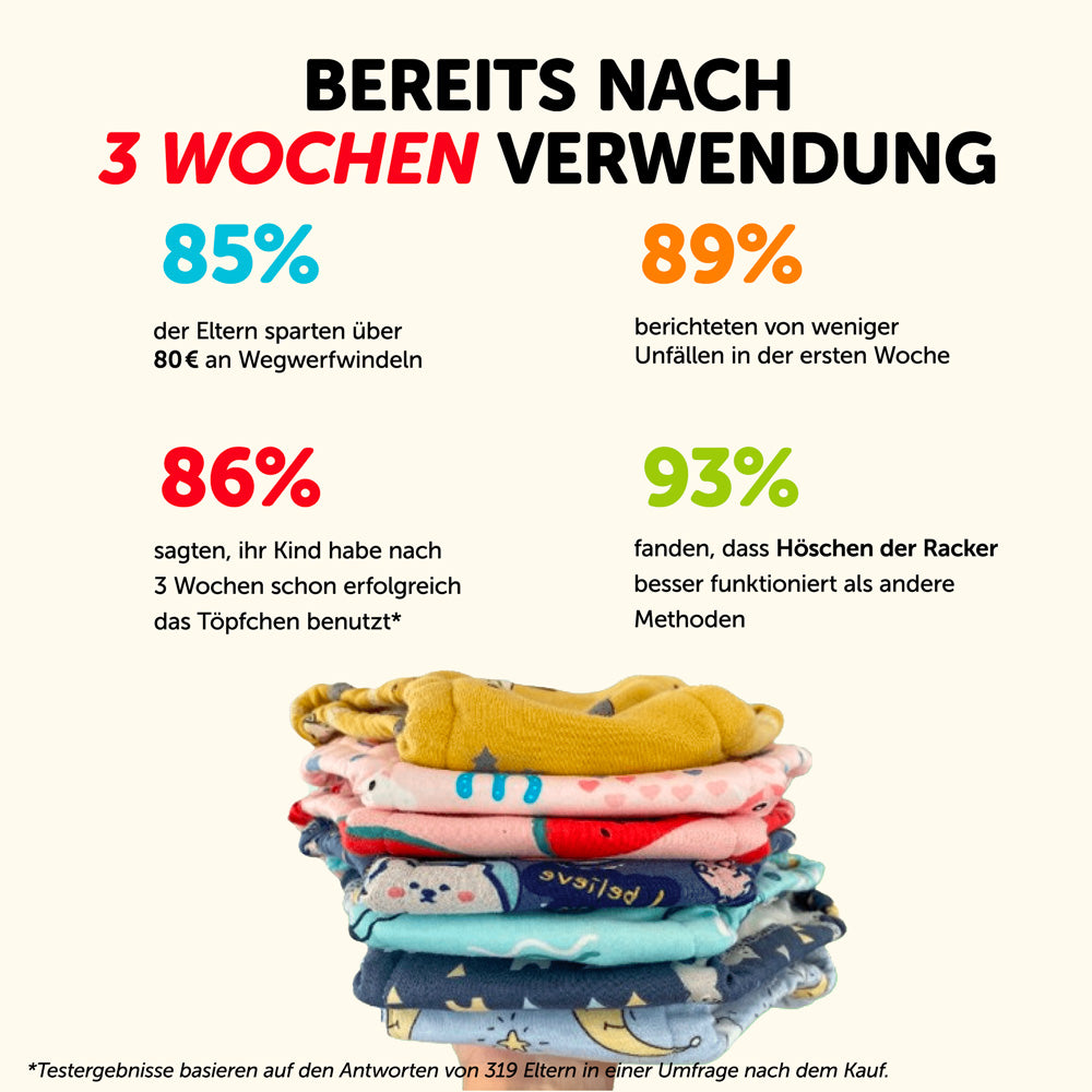 Lernhöschen – Rosarotes Leben 💕