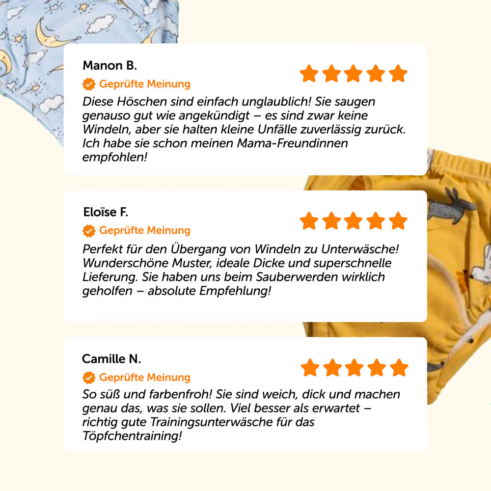 Lernhöschen – Rosarotes Leben 💕