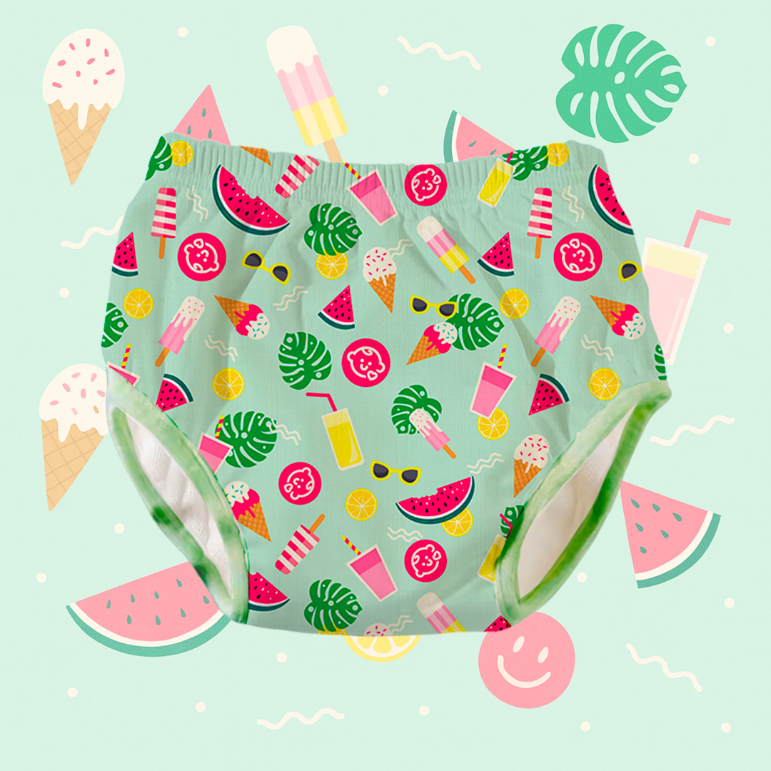 Lernhöschen – Sonne & Melonen 🍉